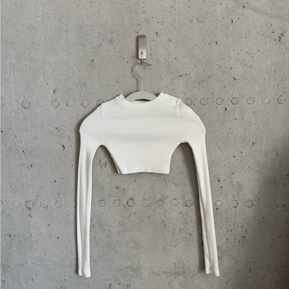 ULTRA CROP LS RIB